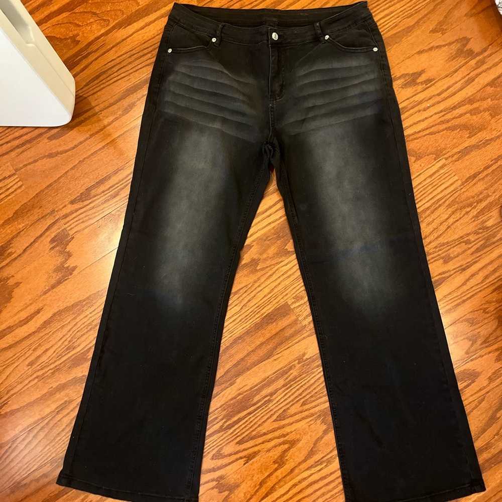 Men’s Black Denim Jeans 2XL